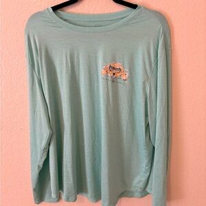Lauren James Light Green Long Sleeve Tee